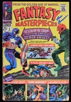 1966 Reb Brown Captain America Signed Marvel Fantasy Masterpieces Comic Book (JSA)