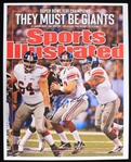 2012 Eli Manning New York Giants Signed 11" x 14" Sports Illustrated Cover Blow Up (JSA)