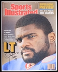 2010s Lawrence Taylor New York Giants Signed 11" x 14" Sports Illustrated Cover Blow Up (JSA)