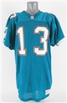 1991 Dan Marino Miami Dolphins Signed Home Jersey (MEARS A5/*JSA*)