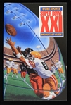 1987 Super Bowl XXI CBS Sports Broadcast Guide