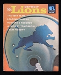 1964 Detroit Lions NFL Authorized Preview Booklet