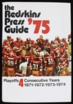 1975 Washington Redskins Press Guide
