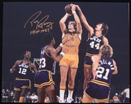 1972-1978 Rick Barry Golden State Warriors Autographed 11x14 Colored Photo (JSA)
