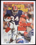 1988-1999 Thurman Thomas Buffalo Bills Autographed 11x14 Colored Photo (JSA)