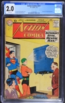1961 Action Comics #272 CGC Graded 2.0 (CGC Slabbed)