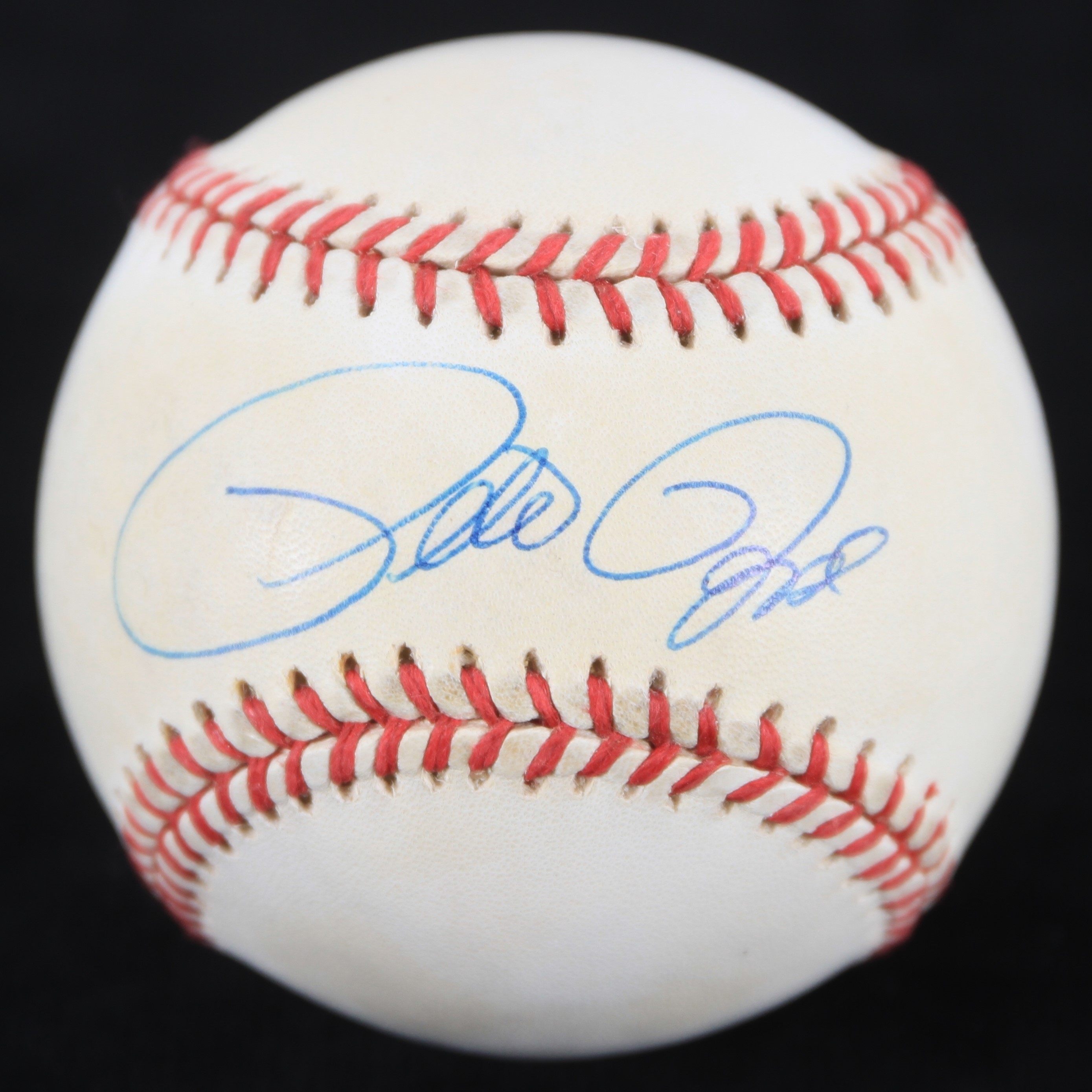 Lot Detail - 1996 Pete Rose Cincinnati Reds Signed ONL Coleman Baseball ...