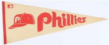 1970s Philadelphia Phillies Full Size 30" Pennant