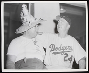 1954-1976 Walter Alston Brooklyn/Los Angeles Dodgers 8x10 Black and White Photo