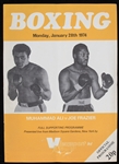1974 Muhammad Ali vs Joe Frazier U.K. Viewsport Closed Circuit Viewing Full Supporting Program
