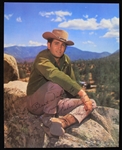1960s Michael Landon Little Joe Bonanza 8" x 10" Facsimile Signed & Inscribed Photo