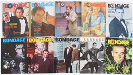 1979-89 James Bond Bondage Magazine Collection - Lot of 10