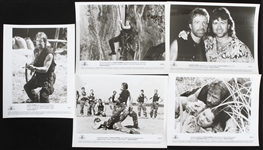 1990 Chuck Norris Delta Force 2 8" x 10" Promotional Photo Collection - Lot of 7