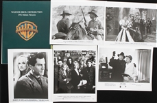 1992 Warner Brothers Motion Pictures Preview Guidebook and 8" x 10" Promotional Photos - Lot of 20