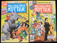 1976-1977 Welcome Back Kotter Comic Books (Lot of 2)