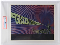 1966 Green Hornet Original Photograph Artwork Type I (PSA Slabbed) "Super Rare Title Card"