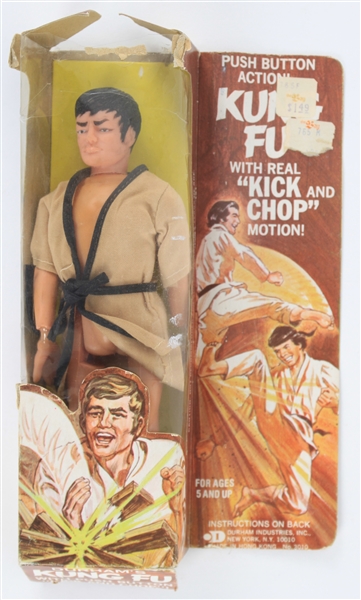 1970s Durham Industries Kung Fu Action Figure w/ Original Box