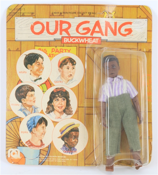 1975 Buckwheat Our Gang NMOC Mego Action Figure