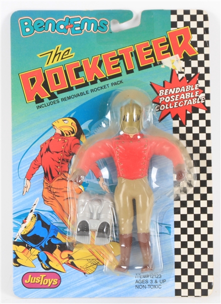 1991 The Rocketeer MOC Bend-Ems Action Figure