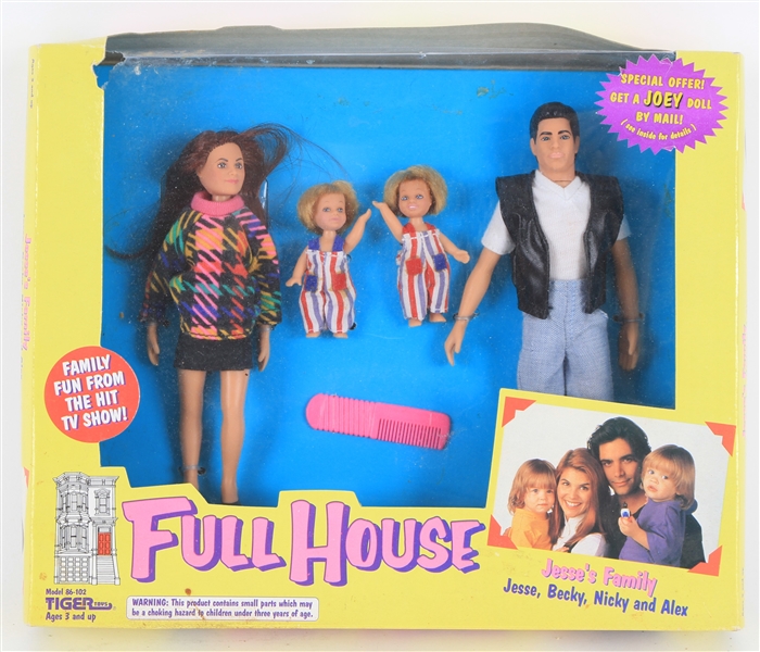 1993 Jesses Family Full House MIB Action Figure Set