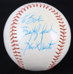 1976 Ron Santo Chicago White Sox Signed OAL MacPhail Baseball (JSA)