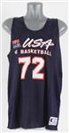 1990s USA Basketball #72 Reversible Practice Jersey (MEARS LOA)
