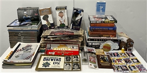 1980s-2010s Baseball, Football, Basketball Pennants, Books, Trading Cards and more (Lot of 1,000+)