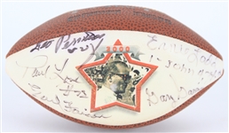 1960s San Diego Chargers Multi Signed Sid Gillman Mini Football w/ 13 Signatures Including Jack Kemp, Paul Lowe, Earl Faison, Ernie Ladd & More (JSA)