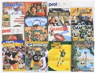 1970s-2000s Brewers Packers Bucks Publication & Magazine Collection - Lot of 39 w/ Super Bowl Programs, Game Programs, Calendars & More