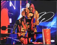2016-23 Asuka WWE Champion Wrestler Signed 11" x 14" Photo (*JSA*)