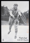 1909-1920 Abe Fletcher New York Giants 4x6 B&W Photo