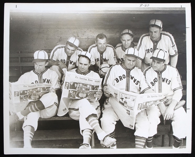 1942 St. Louis Browns 8x10 B&W Photo