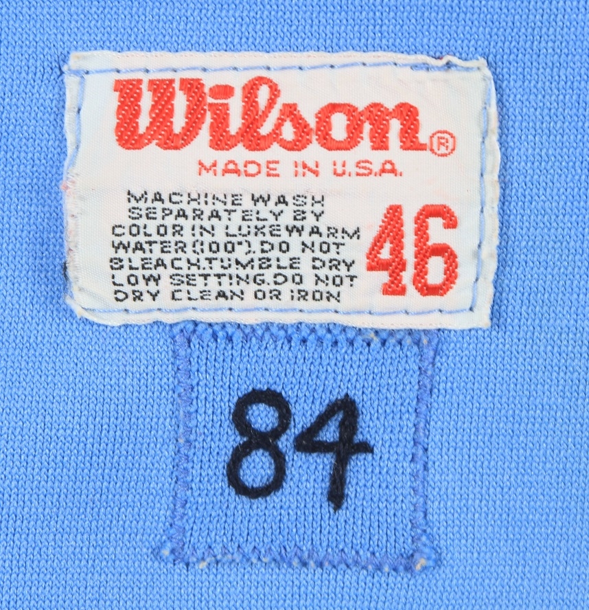 Lot Detail - 1984 Steve Carlton Philadelphia Phillies Signed Game Worn Road  Jersey (MEARS A10)*JSA Full Letter*