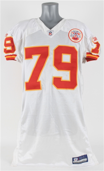 2011 Harold Ayodele Kansas City Chiefs Preseason/Training Camp Jersey (MEARS LOA)