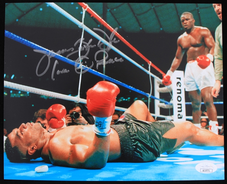 2010s Buster Douglas World Heavyweight Champion Signed 8" x 10" Photo (*JSA*)