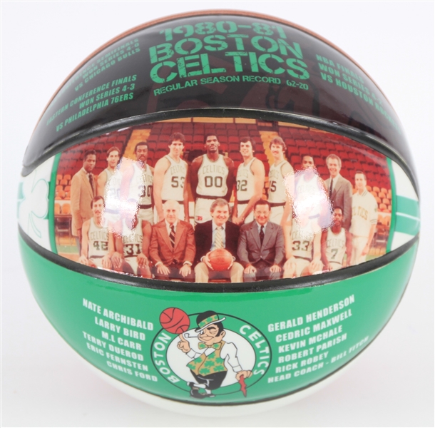 1980-81 Boston Celtics InkRedible Graphic Basketball