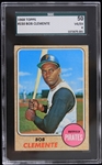 1968 Roberto Clemente Pittsburgh Pirates Trading Card #150 (SGC VG/EX 4)