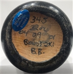 2001 Barry Bonds San Francisco Giants SamBat Professional Model Bat (MEARS A8 & PSA GU 8) Used by Benito Santiago