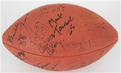 2000 Green Bay Packers Draft Class Multi Signed ONFL Tagliabue Painted Football w/ 14 Signatures Including Mark Tauscher, Chad Clifton, Bubba Franks & More (JSA)