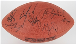 2000 Green Bay Packers Draft Class Multi Signed ONFL Tagliabue Painted Football w/ 14 Signatures Including Mark Tauscher, Chad Clifton, Bubba Franks & More (JSA)