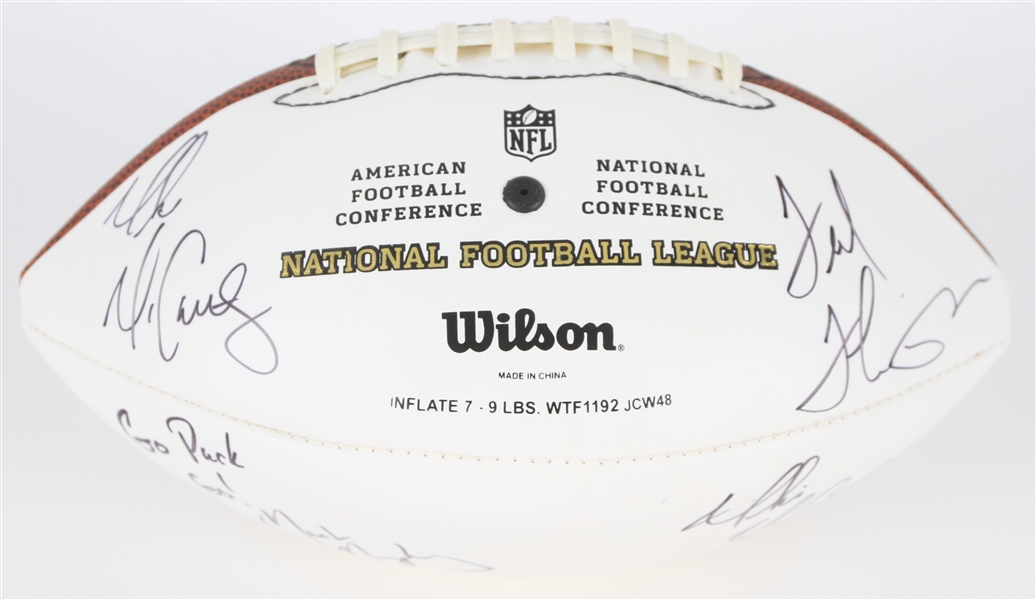 2011 Mike McCarthy Ted Thompson Mark Murphy Green Bay Packers Signed ONFL Goodell Autograph Panel Football (JSA)