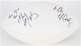2011 Mike McCarthy Ted Thompson Mark Murphy Green Bay Packers Signed ONFL Goodell Autograph Panel Football (JSA)