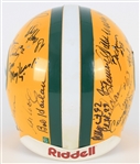 1986 Green Bay Packers Multi Signed Full Size Helmet w/ 25 Signatures Including Bart Starr, Reggie White, Tony Canadeo, Sterling Sharpe & More (JSA), 
