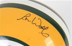 1996-97 Mike Holmgren Ron Wolf Green Bay Packers Signed Full Size Display Helmet (JSA)