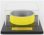 1997 Green Bay Packers New England Patriots Super Bowl XXXI Louisiana Super Dome Goal Post Section w/ Display Case (MEARS LOA)