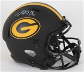 2020 Davante Adams Green Bay Packers Signed Full Size Eclipse Display Helmet *JSA*