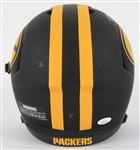 2020 Davante Adams Green Bay Packers Signed Full Size Eclipse Display Helmet *JSA*