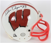 1996-99 Ron Dayne Wisconsin Badgers Signed Mini Helmet (JSA)