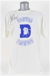 1980s John Elway Denver Broncos Signed T-Shirt (JSA)