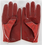 2020 Larry Fitzgerlad Arizona Cardinals Nike Game Worn Receiver Gloves (MEARS LOA)